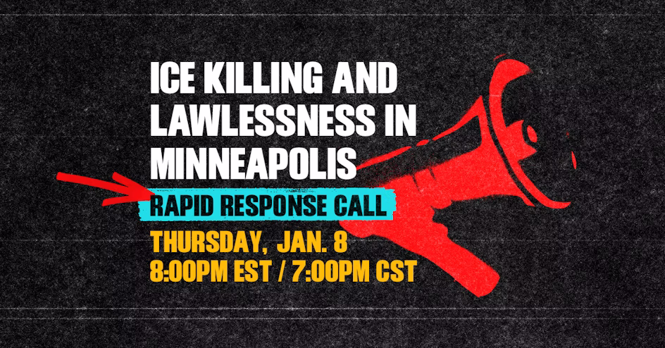 ICE killing rapid response call