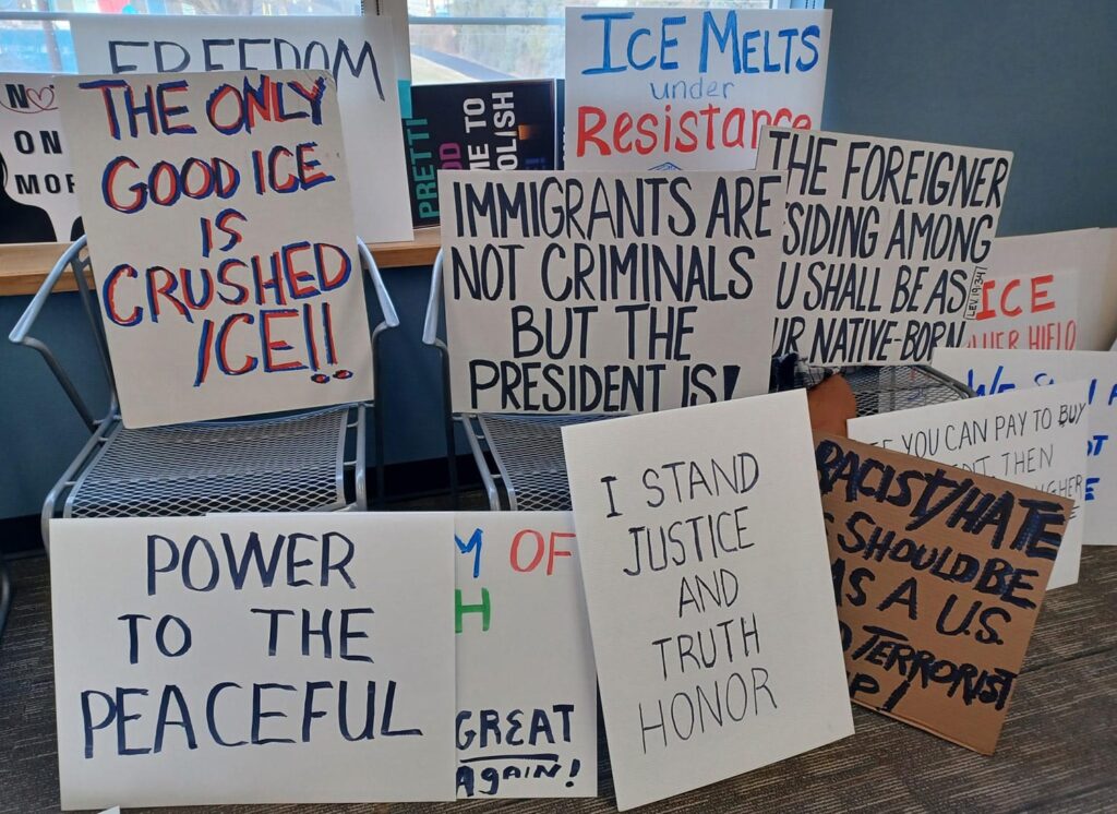 Whistle kit assembly and sign making event