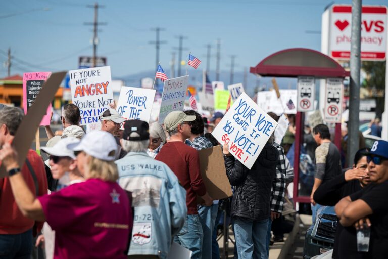 No Kings 3 Protest in Union Gap, Washington