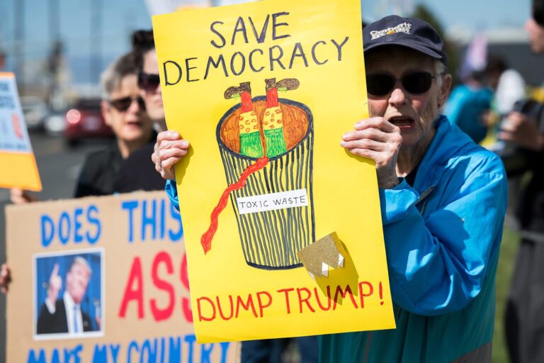 No Kings 3 Protest in Union Gap, Washington